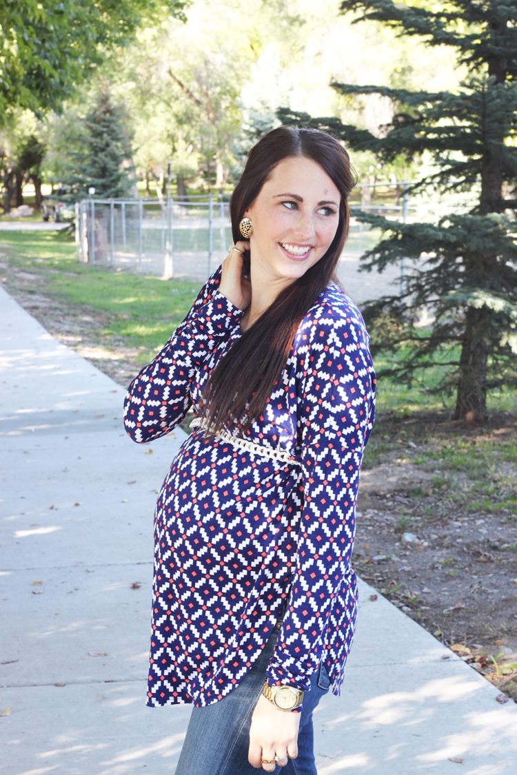 Patterned-Maternity-Top-5